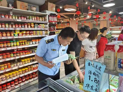 永昌县市场监督管理局开展端午节前食品安全专项检查